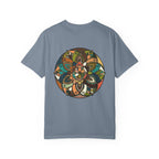 Mandala Earth Flora T-Shirt — Earthy Tones Geometric Art Tee