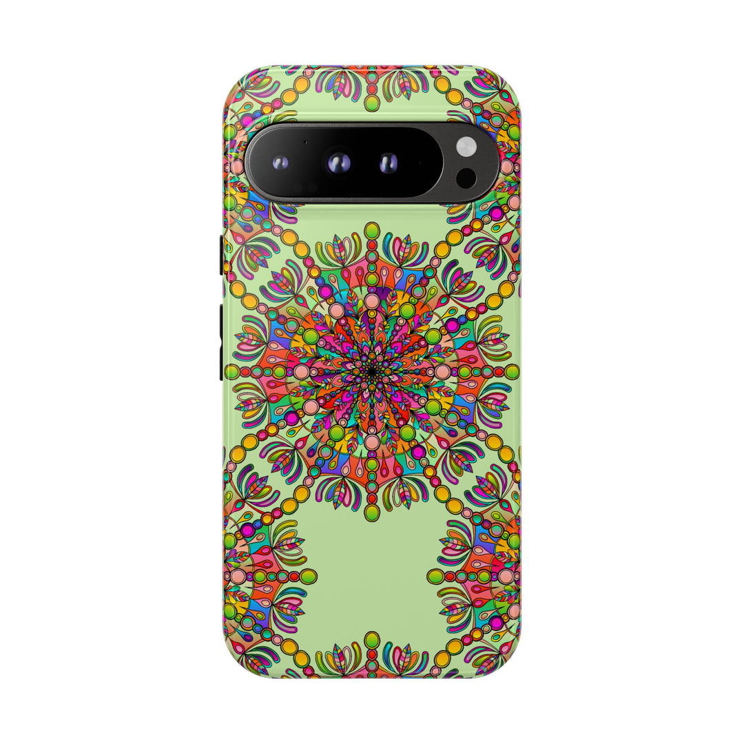 Intricate Mandala Phone Case in Lively Colors for Unique Style