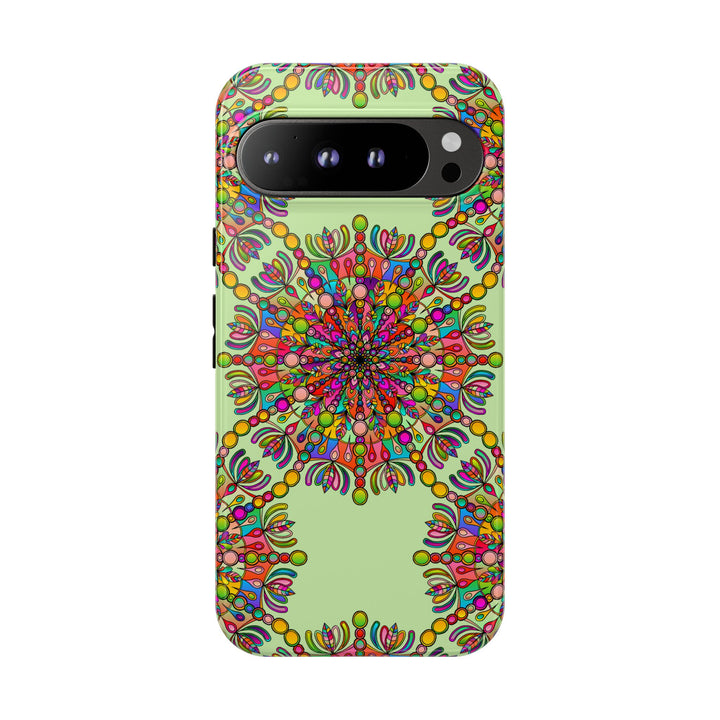 Intricate Mandala Phone Case in Lively Colors for Unique Style
