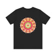 Vibrant Mandala Tee featuring intricate design, symbolizing spiritual peace and harmony, perfect for meditation and mindfulness practice