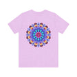 Colorful Mandala Peace & Harmony T-Shirt featuring spiritual art and intricate design