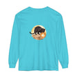 Black Cat & Moon Night Sky T-Shirt with spooky Halloween design