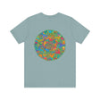 Beautiful and symbolic mandala print representing peace and unity