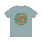 Beautiful and symbolic mandala print representing peace and unity