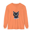 Black Cat Watercolor Unisex T-Shirt featuring a beautiful hand-painted design