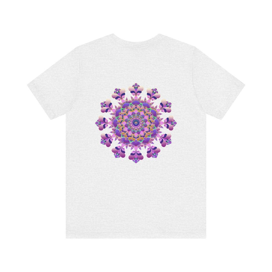 Mandala Tee design inspired by the beauty and balance of the natural world