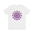 Mandala Tee design inspired by the beauty and balance of the natural world