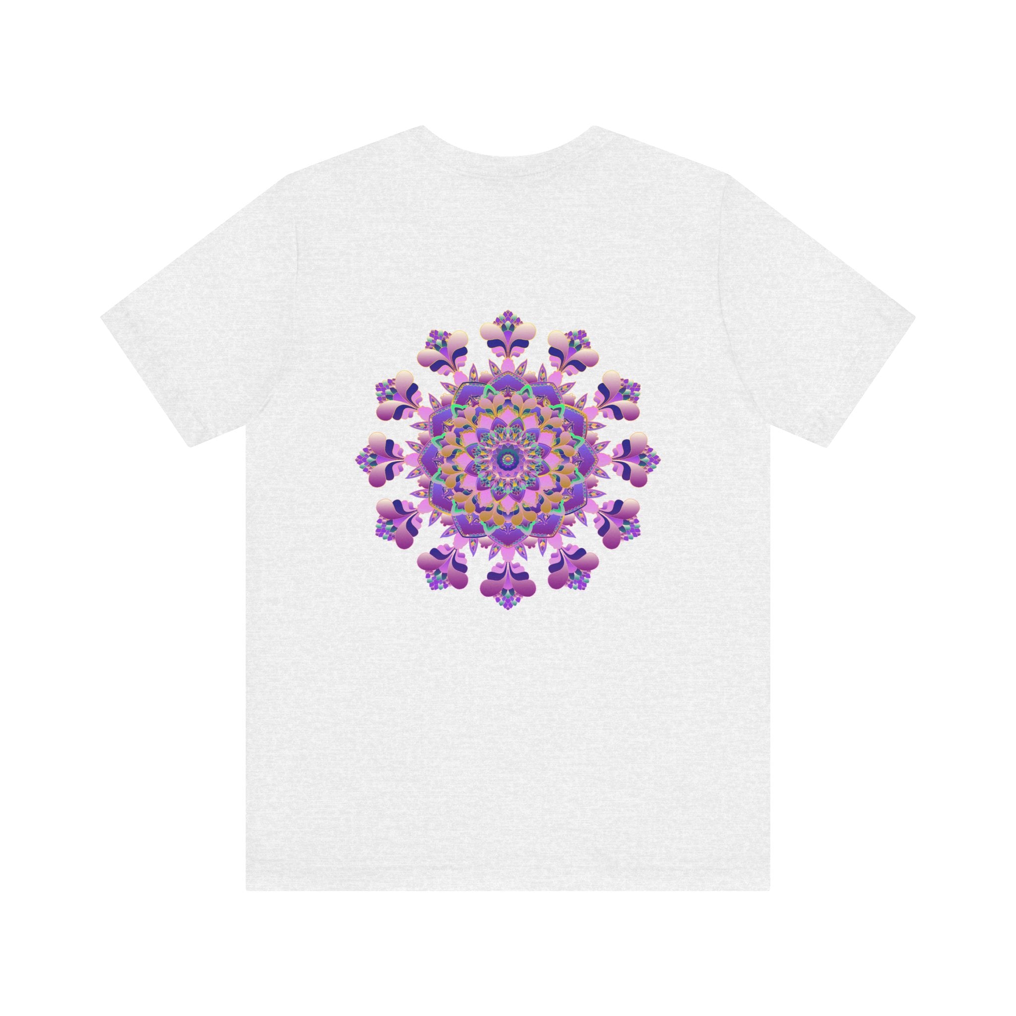 Mandala Tee design inspired by the beauty and balance of the natural world