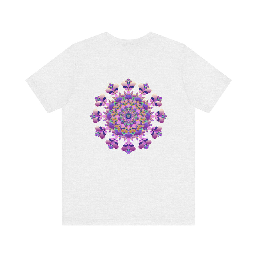 Mandala Tee design inspired by the beauty and balance of the natural world