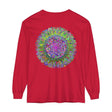 Colorful and intricate mandala design long sleeve unisex t-shirt for all
