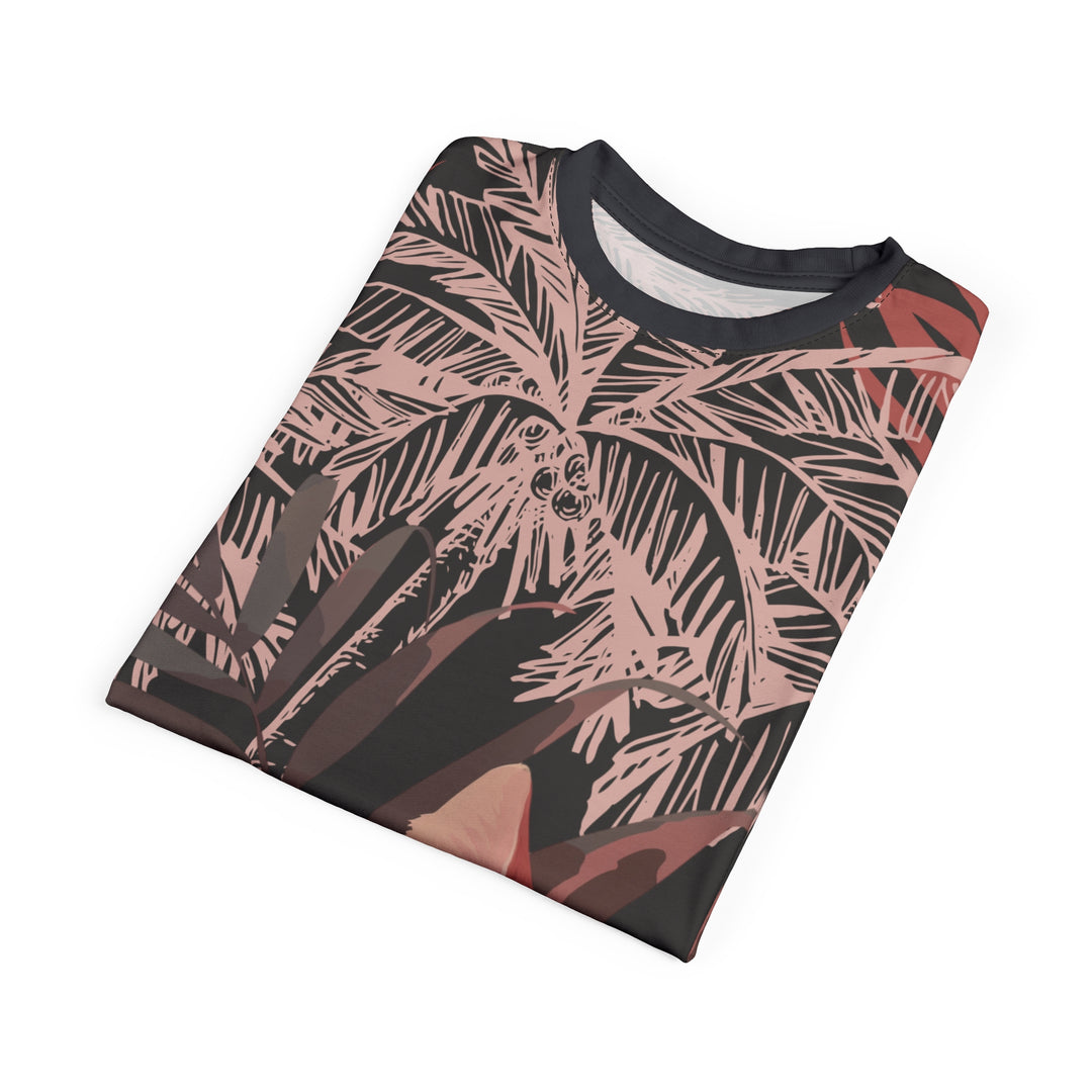 Tropical Cat All-Over Print Tee