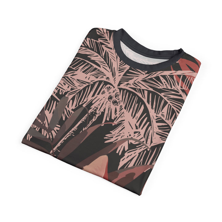 Tropical Cat All-Over Print Tee