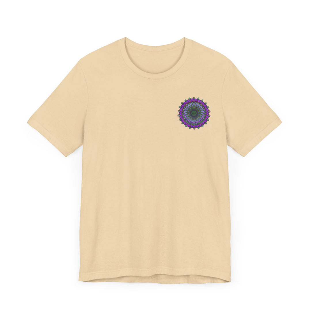 Beautiful Mandala Tee featuring intricate design for spiritual peace and harmony