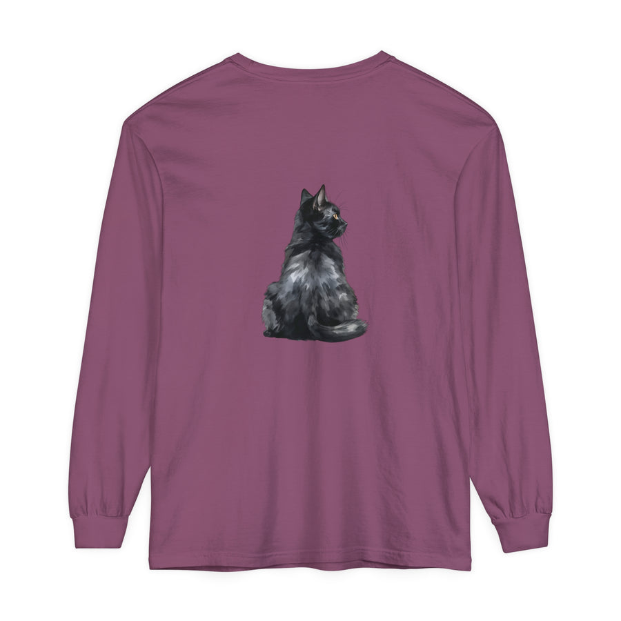 Black Cat Mystique Long Sleeve T-Shirt alt text 24