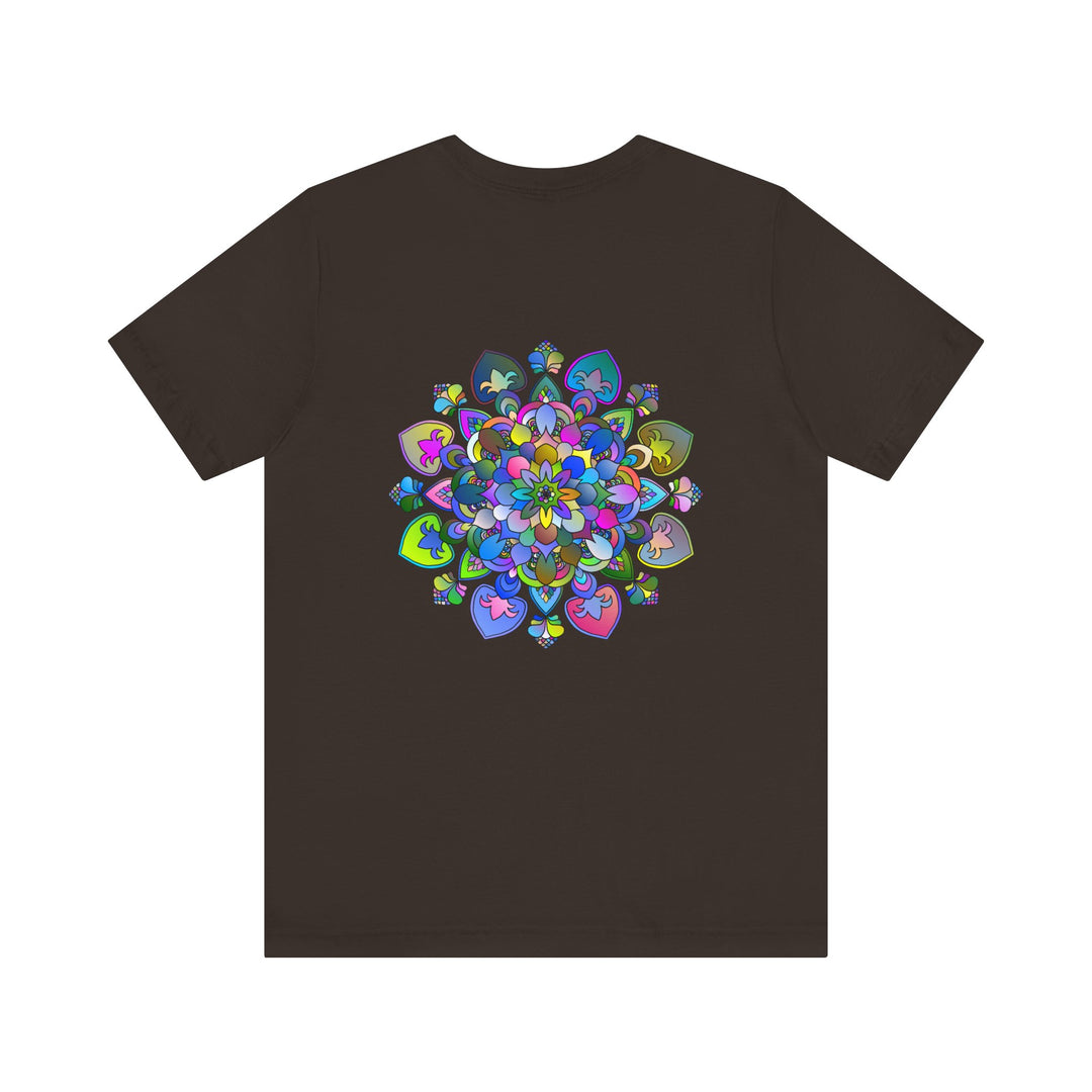 Vibrant and beautiful mandala tee for inner peace and emotional balance