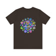 Vibrant and beautiful mandala tee for inner peace and emotional balance