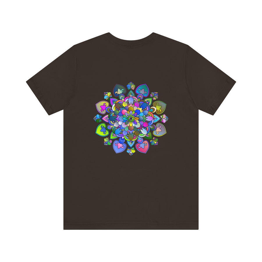 Vibrant and beautiful mandala tee for inner peace and emotional balance