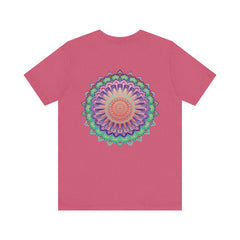 Beautiful mandala tee featuring intricate design for spiritual peace and harmony