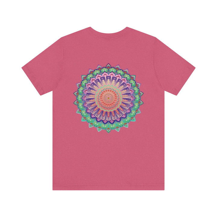 Beautiful mandala tee featuring intricate design for spiritual peace and harmony