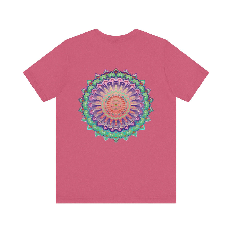 Beautiful mandala tee featuring intricate design for spiritual peace and harmony