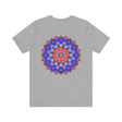 A beautiful and colorful mandala tee shirt promoting spiritual peace and harmony