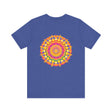 Vibrant Mandala T-Shirt featuring a colorful, intricate design symbolizing peace and harmony, perfect for adding a touch of positivity to your wardrobe