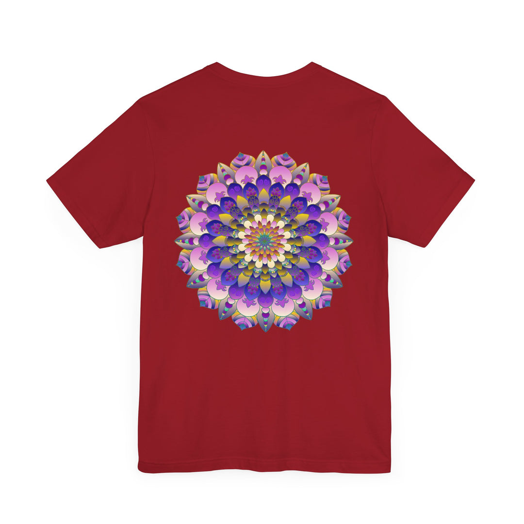 Mandala T-Shirt with intricate spiritual design symbolizing peace and harmony