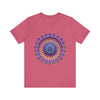 Colorful Mandala Meditation Tee with intricate and vibrant design perfect for spiritual practice and relaxation