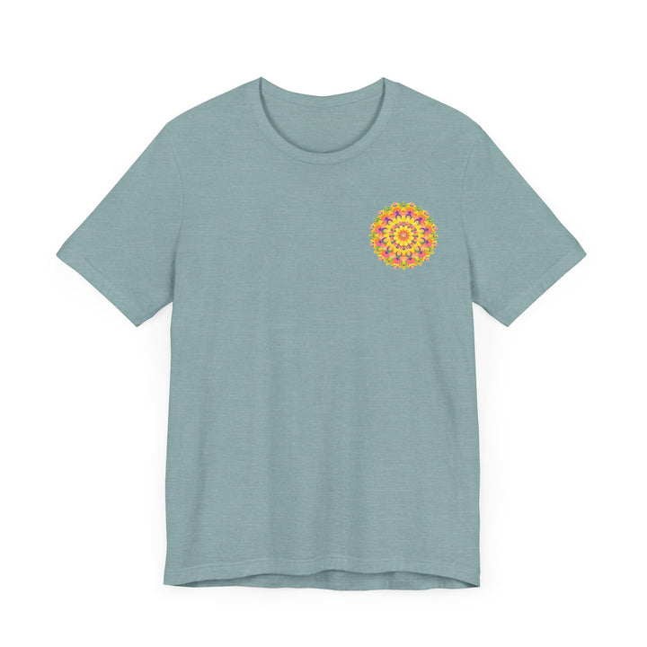 Vibrant Mandala Tee featuring a beautiful design symbolizing Peace & Harmony