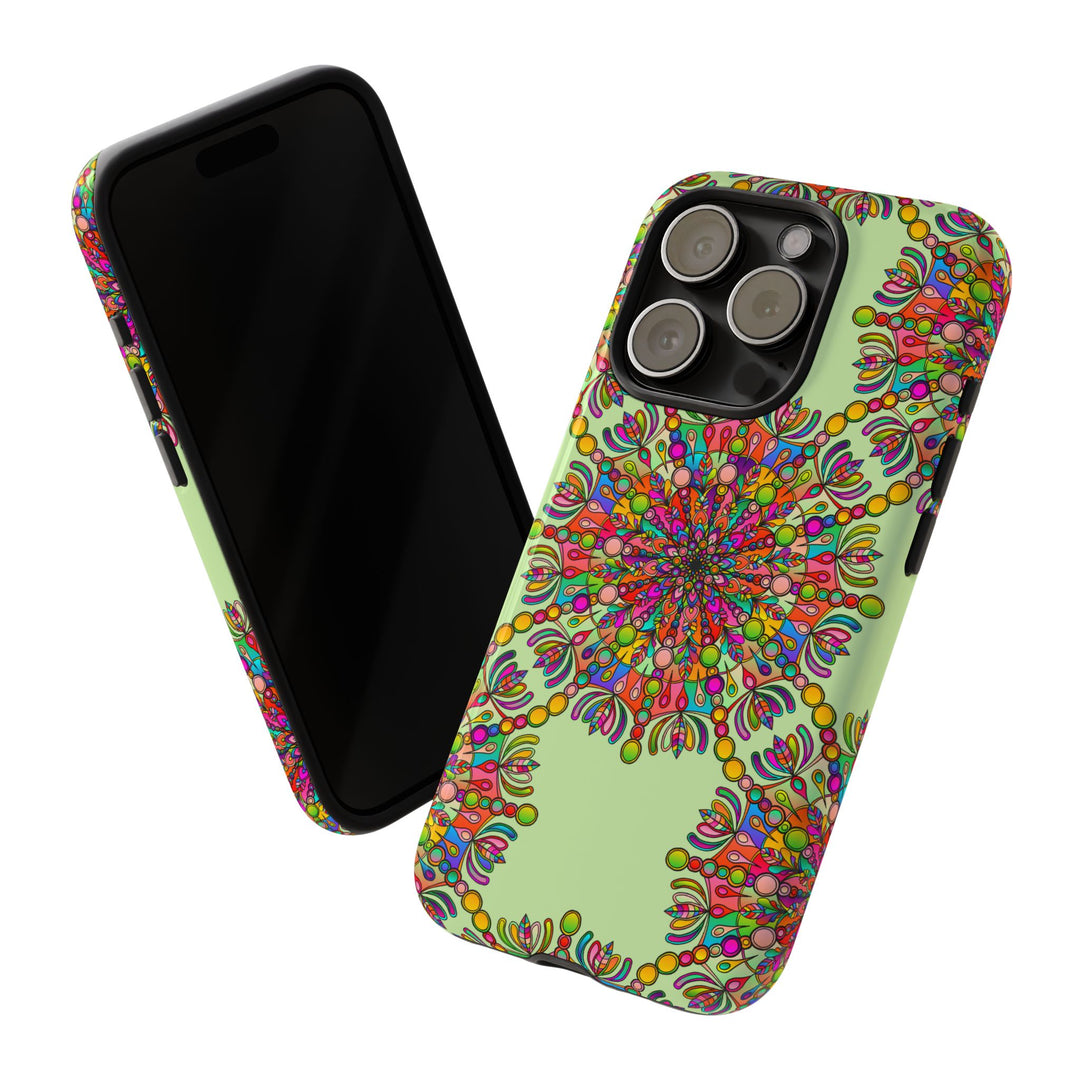 Intricate Mandala Phone Case in Lively Colors for Unique Style