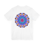 Colorful Mandala Peace & Harmony T-Shirt featuring spiritual art and intricate designs