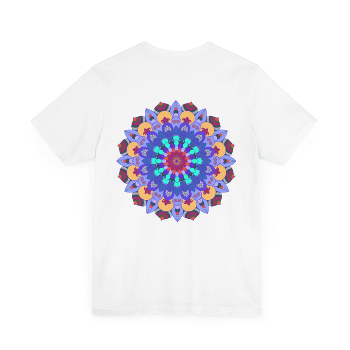 Colorful Mandala Peace & Harmony T-Shirt featuring spiritual art and intricate designs