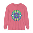 Beautiful and detailed mandala design long sleeve t-shirt for women