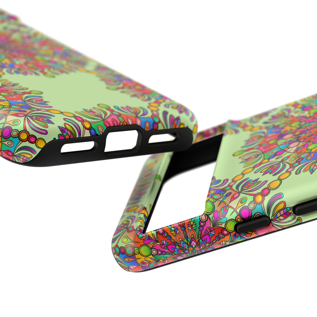 Intricate Mandala Phone Case in Lively Colors for Unique Style