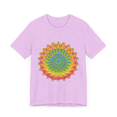 Beautifully detailed mandala tee with vibrant and intricate design