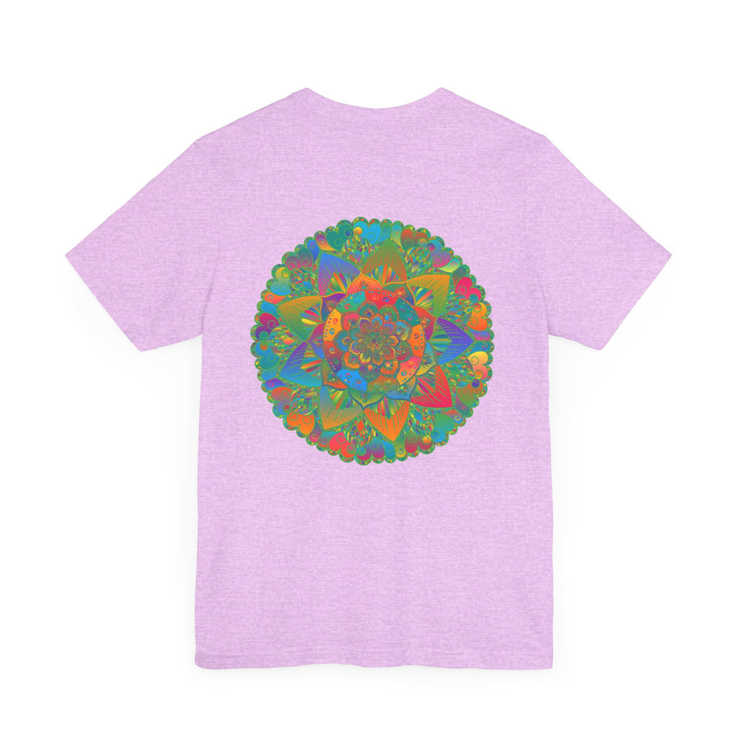 Vibrant Mandala T-Shirt with intricate design representing spiritual peace and harmony