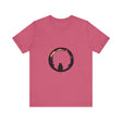 Black Cat Mystery Moon T-Shirt - A spooky and stylish shirt featuring a mysterious black cat against a moonlit night backdrop, perfect for Halloween and beyond