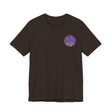 Vibrant Mandala Tee with intricate geometric design and spiritual symbols promoting peace and harmony in vibrant colors