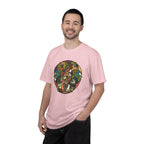 Mandala Earth Flora T-Shirt — Earthy Tones Geometric Art Tee
