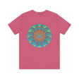 Beautiful Mandala Tee with intricate design symbolizing spiritual peace and harmony for a serene and tranquil vibe