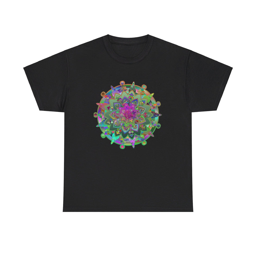 Mandala art tshirt designed for comfort and mindfulness