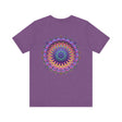 Vibrant Mandala T-Shirt with intricate design, promoting spiritual peace and harmony through colorful and eye-catching visuals