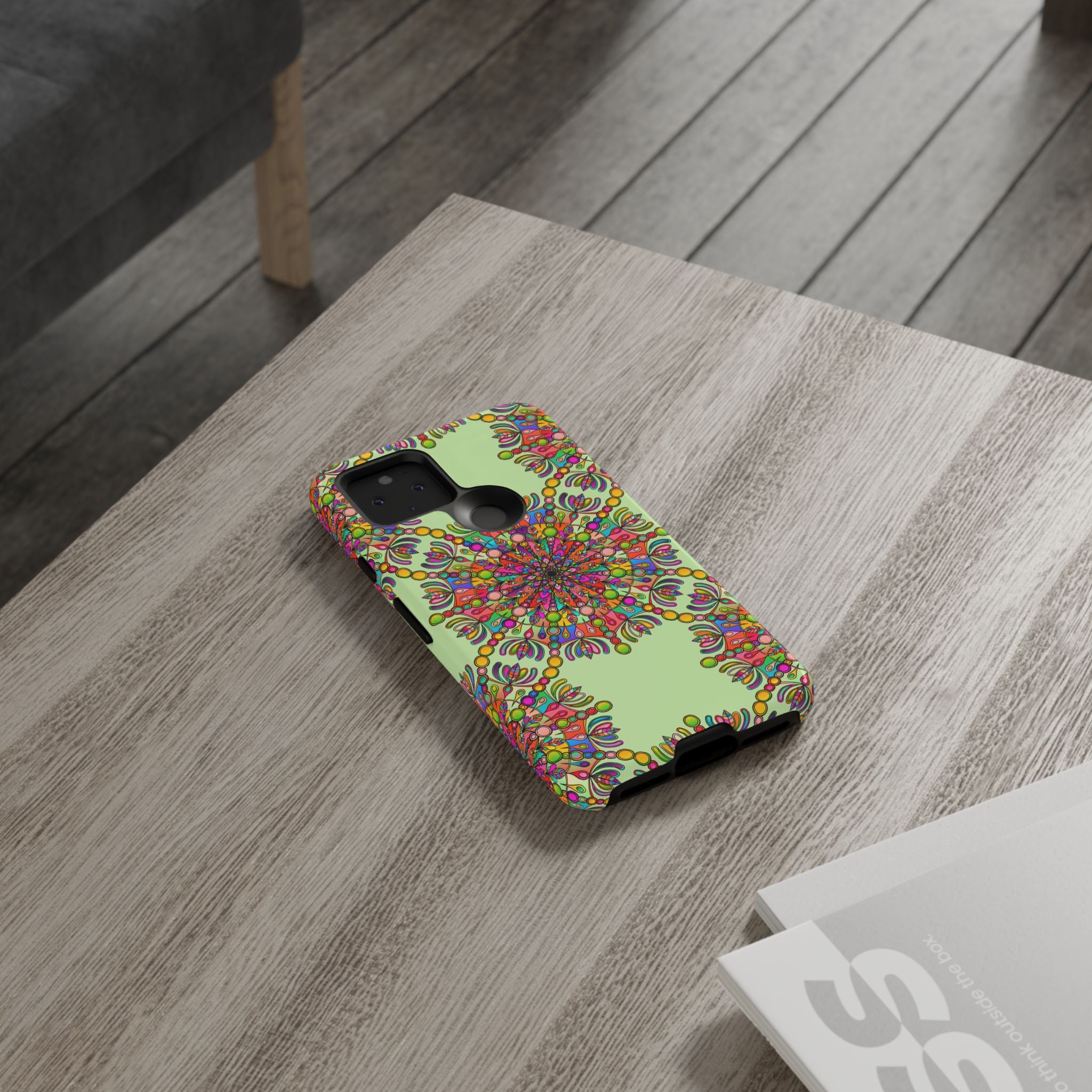 Intricate Mandala Phone Case in Lively Colors for Unique Style
