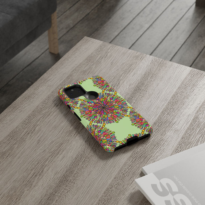 Intricate Mandala Phone Case in Lively Colors for Unique Style