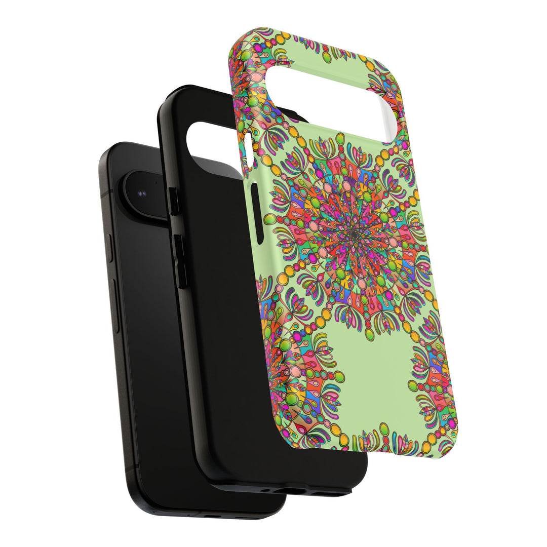 Intricate Mandala Phone Case in Lively Colors for Unique Style