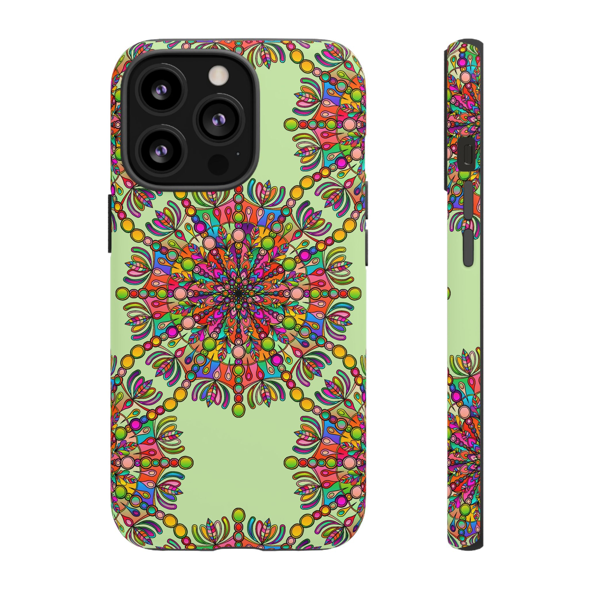 Intricate Mandala Phone Case in Lively Colors for Unique Style