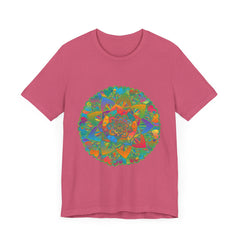 Vibrant Mandala Tee featuring a beautiful, intricate design promoting peace and tranquility for a stylish and serene look