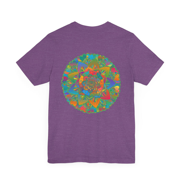 Beautiful mandala t-shirt symbolizing tranquility and spiritual well-being