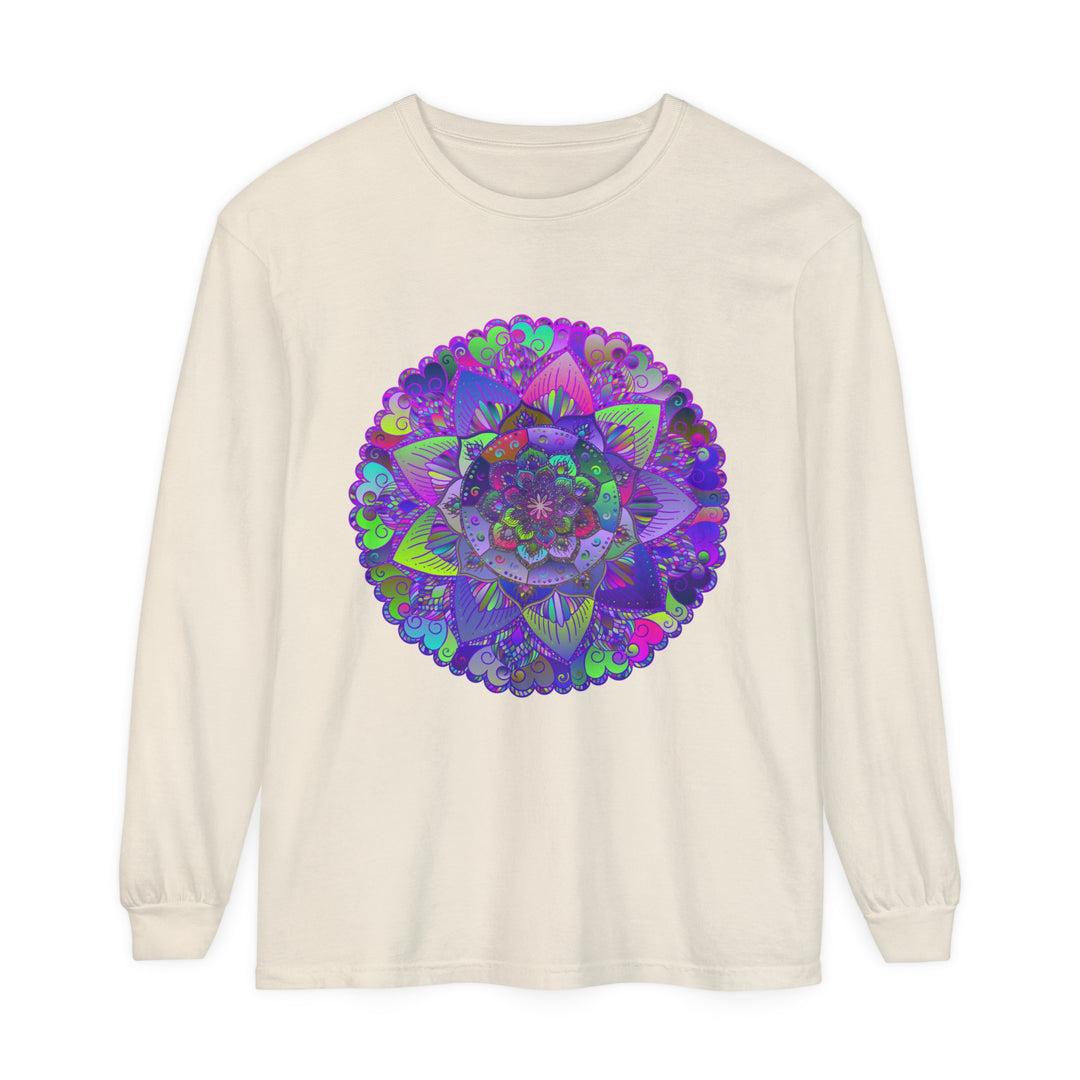 Intricate Mandala Long Sleeve T-Shirt - Psychedelic Art 16