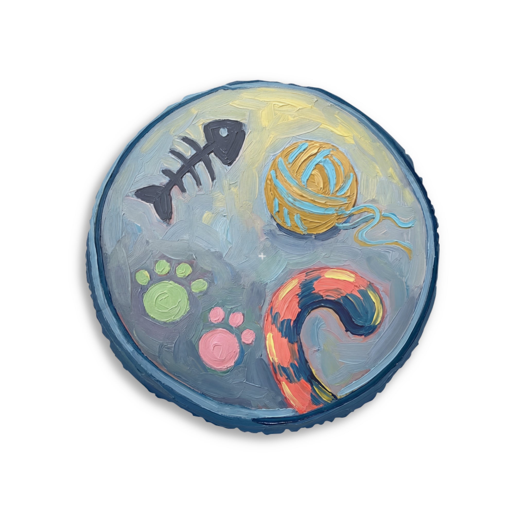 Official Cat Nap Floor Pillow - Cozy Cat Cushion